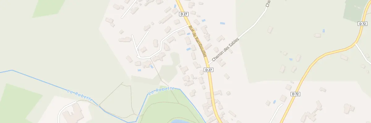 Plan du 15 Rue de Rambouillet à Clairefontaine-en-Yvelines