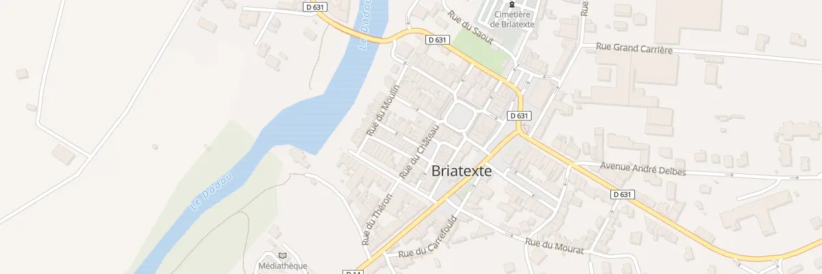 Plan du 4 Rue des Tisserands à Briatexte