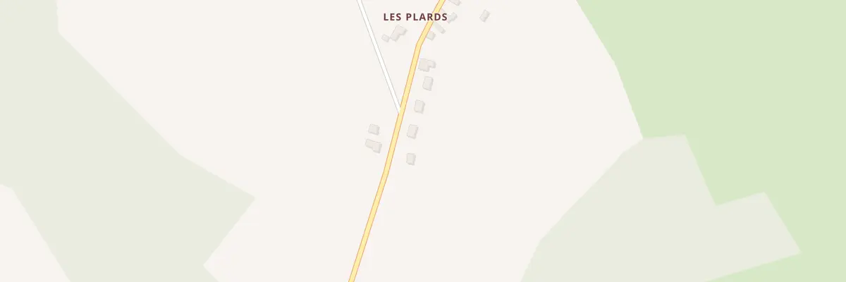 Plan du 2B Rue des Plards à Labosse