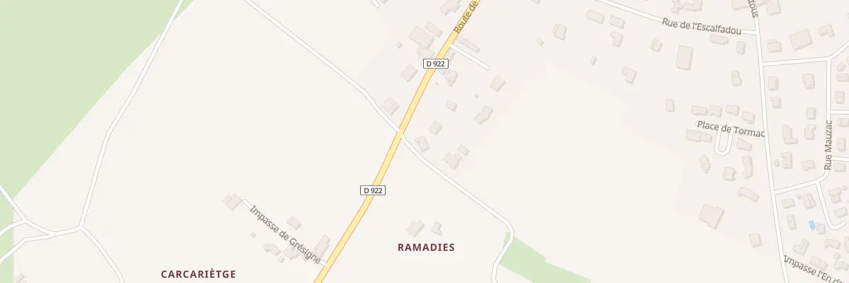 Plan du 25 Che de Ramadiès à Cahuzac-sur-Vère