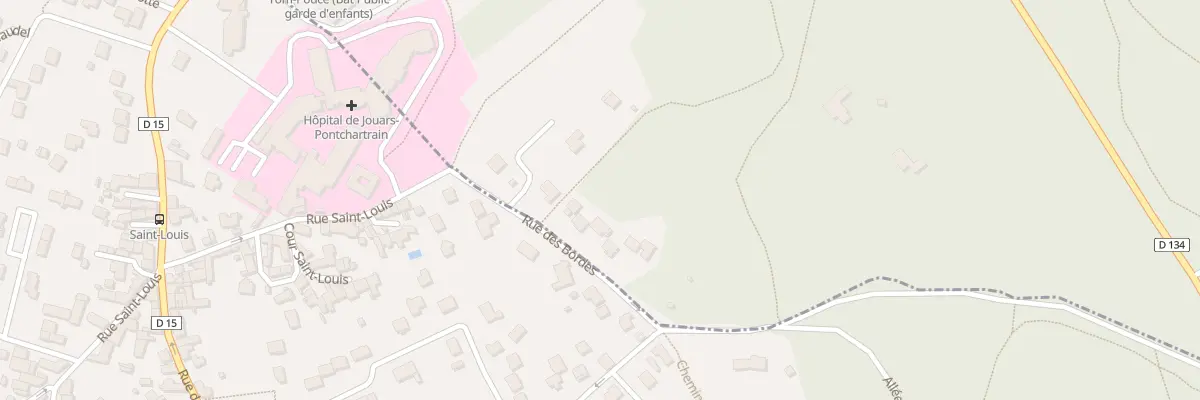 Plan du 7 Rue des Bordes à Neauphle-le-Château