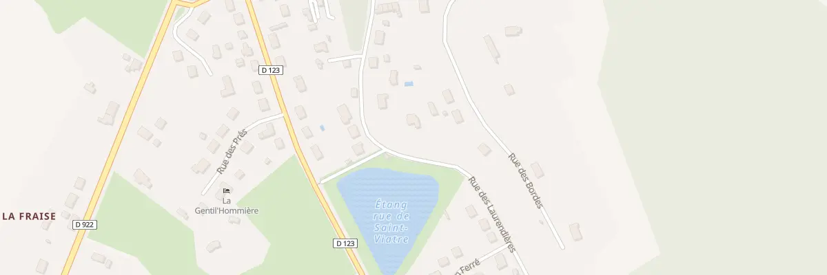 Plan du 9 Rue des Laurendières à Chaumont-sur-Tharonne