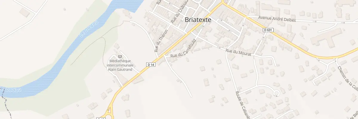 Plan du 9 Rue du Carrefould à Briatexte