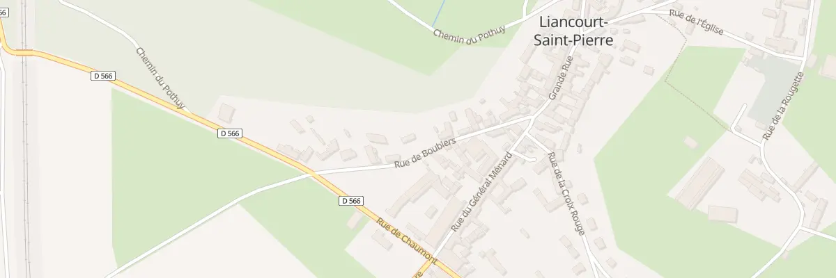 Plan du 13 Rue de Boubiers à Liancourt-Saint-Pierre