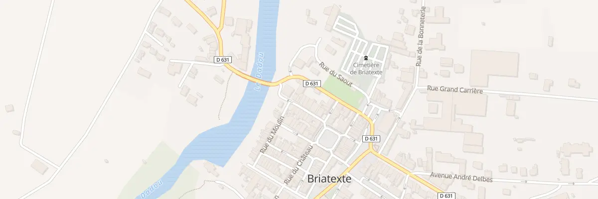 Plan du 20 Rue Gilbert Paillery à Briatexte