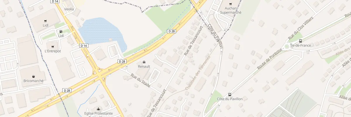 Plan du 53 Rue de Tessancourt à Meulan-en-Yvelines