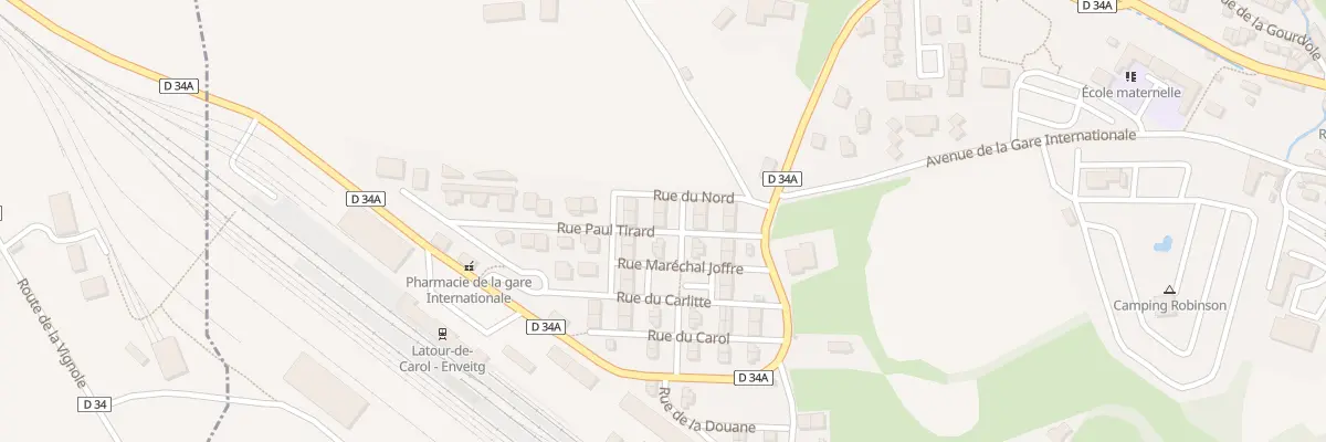 Plan du 11 Rue du Nord à Enveitg