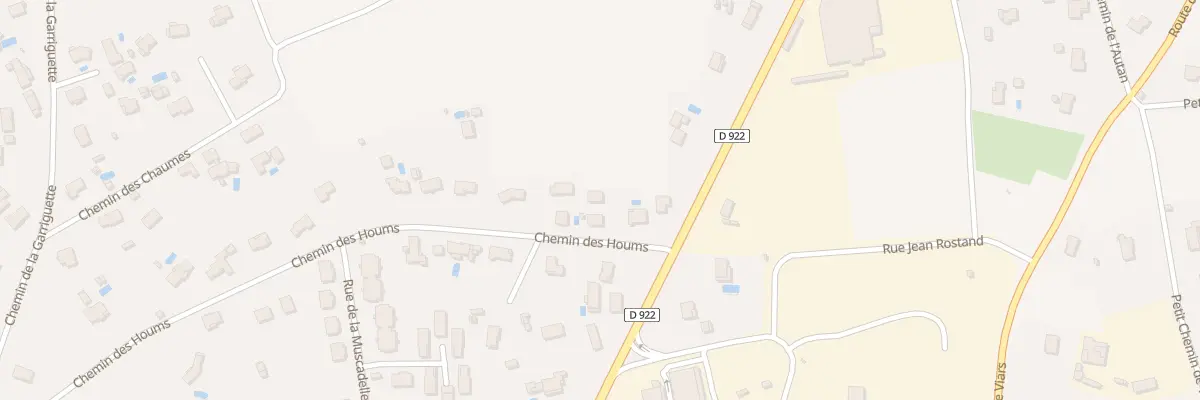 Plan du 39 Che des Houms à Gaillac