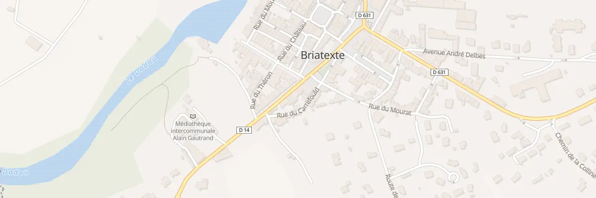 Plan du 5 Av de St Paul à Briatexte