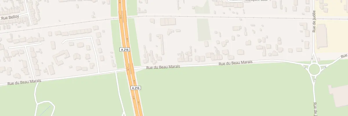 Plan du 1317 Rue du Beau Marais à Calais