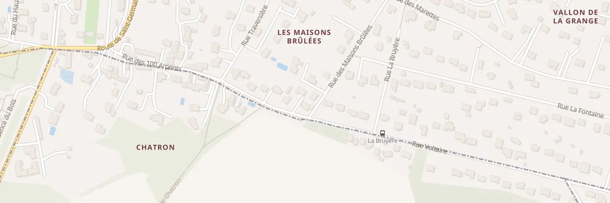 Plan du 33 Rue des Cent Arpents à Saint-Germain-de-la-Grange