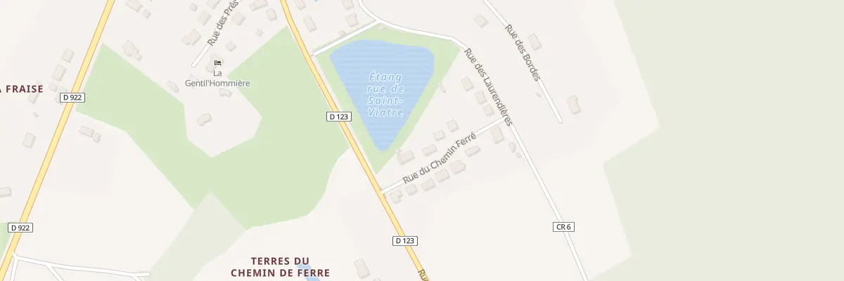 Plan du 5 Rue du Chemin Ferre à Chaumont-sur-Tharonne