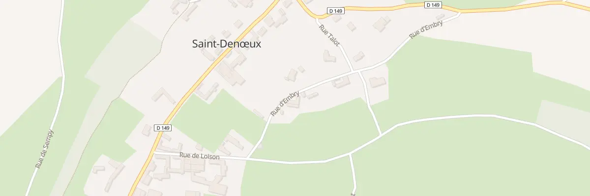 Plan du 4 Rue d’Embry à Saint-Denœux