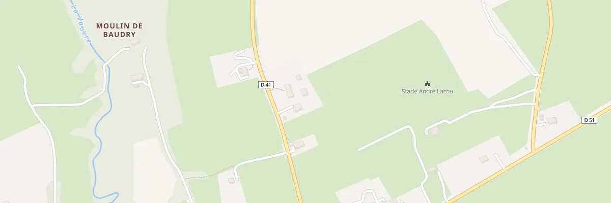 Plan du 12 Rte de Mers à Sarzay