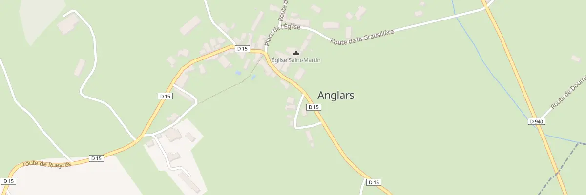 Plan du 5035 Anglars à Anglars