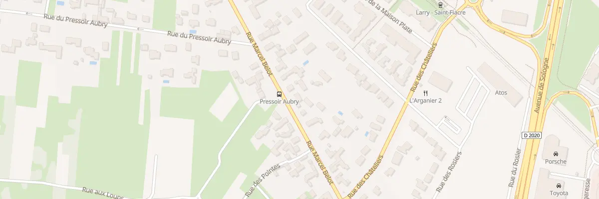 Plan du 1777 Rue Marcel Belot à Olivet