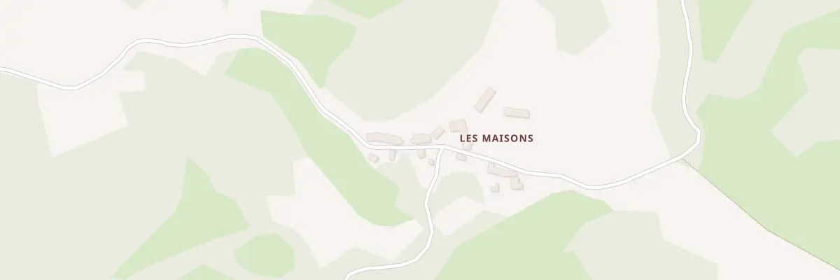 Plan du 5315 Les Maisons à Tarnac