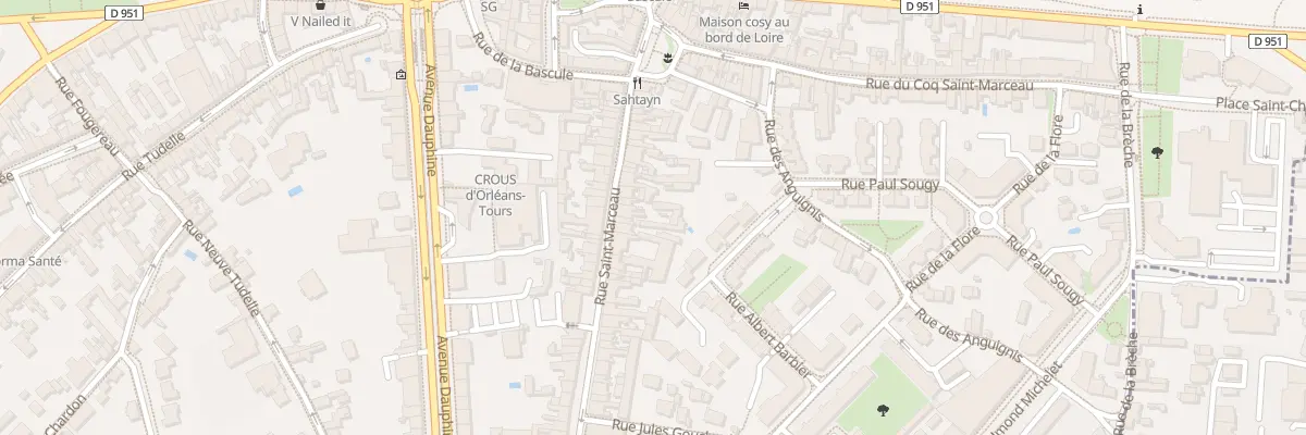 Plan du 31 Rue Saint-Marceau à Orléans