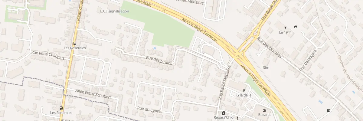 Plan du 5 Rue des Jardins à Orléans