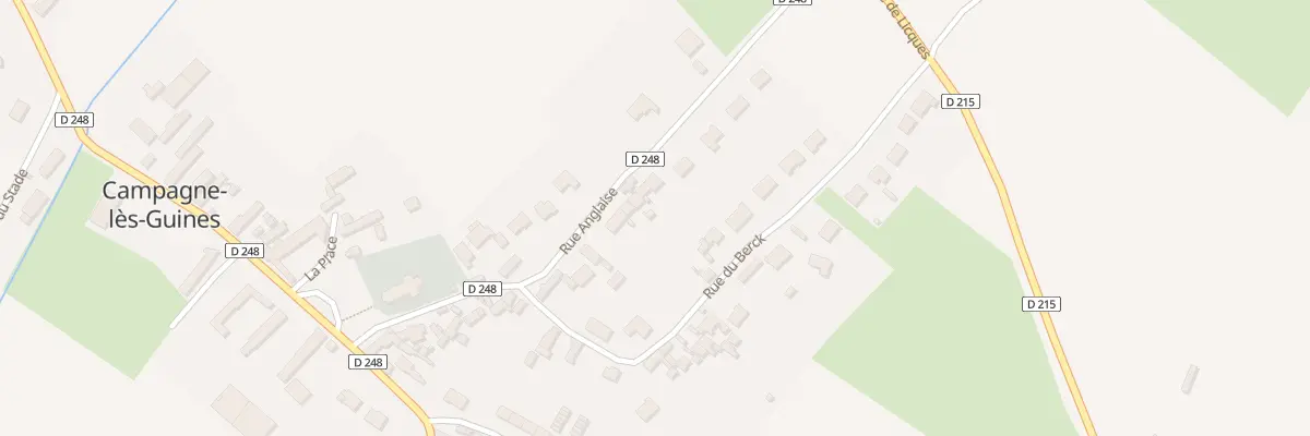 Plan du 218 Rue Anglaise à Campagne-lès-Guines