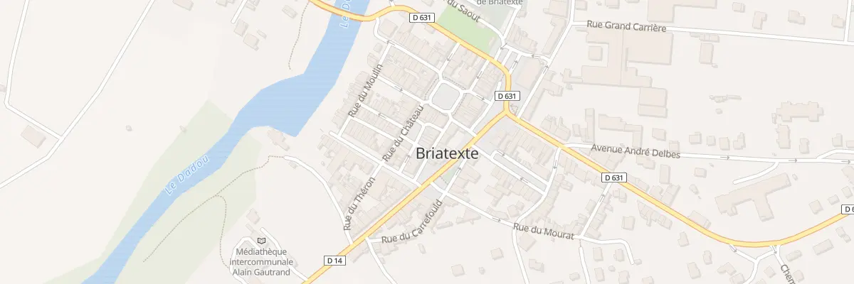Plan du 12 Rue de l’ancienne Église à Briatexte