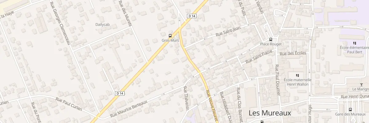 Plan du 10 Rue Gontier aux Mureaux