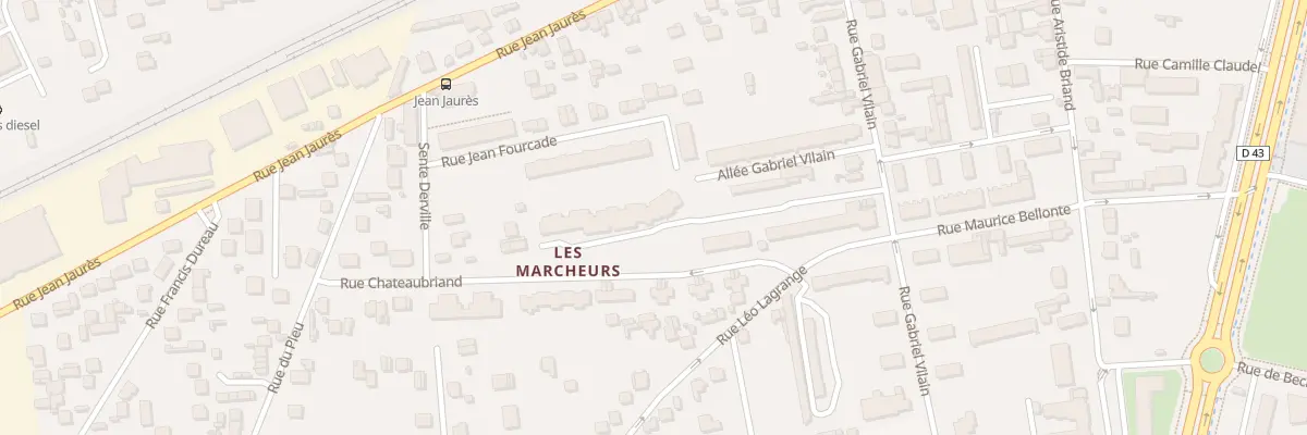 Plan du 40 Rue Gabriel Vilain aux Mureaux