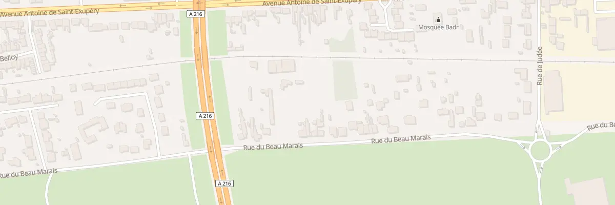 Plan du 1341 Rue du Beau Marais à Calais