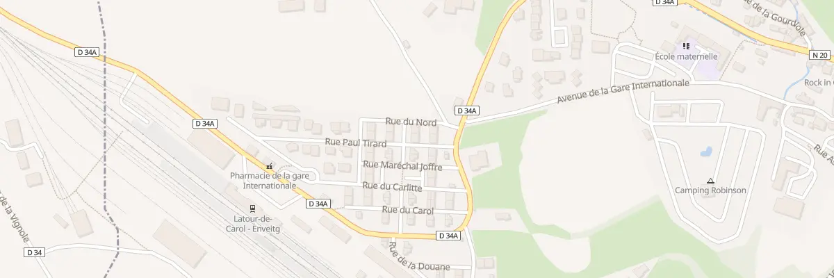 Plan du 7 Rue du Nord à Enveitg