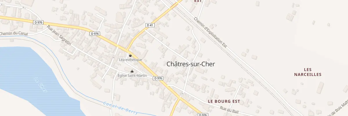 Plan du 9 Rue de la Guilloterie à Châtres-sur-Cher