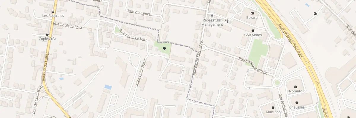 Plan du 112 Rue des Bergeronnettes à Olivet
