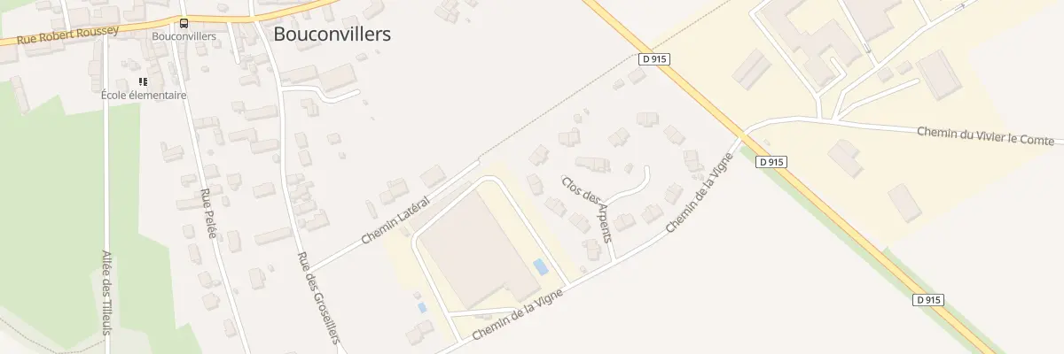 Plan du 8 Clos des Arpents à Bouconvillers