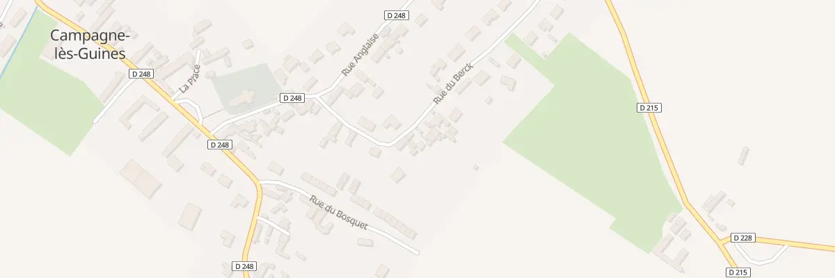 Plan du 126 Rue du Berck à Campagne-lès-Guines