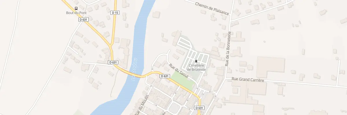 Plan du 9 Rue du Saout à Briatexte