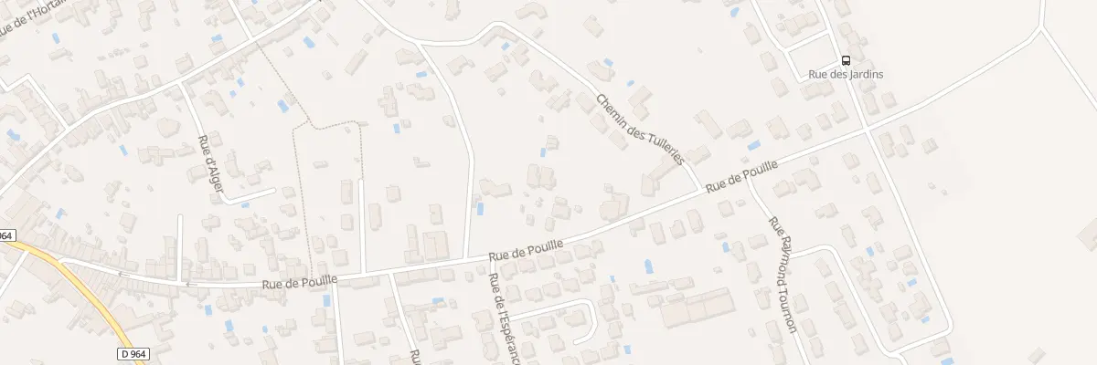 Plan du 93 Rue de Pouille à Gaillac