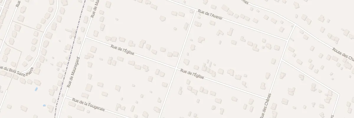 Plan du 42 Rue de l’Eglise à Lévis-Saint-Nom