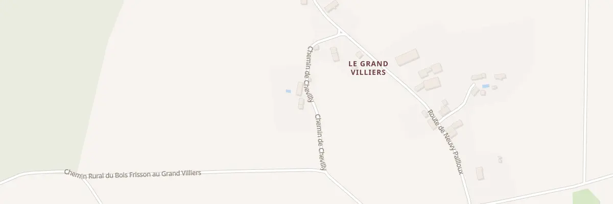 Plan du 4 Che de Chevilly à Brives