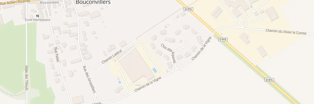 Plan du 6 Clos des Arpents à Bouconvillers