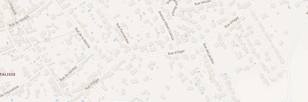 Plan du 109B Rue d’Alger à Gaillac