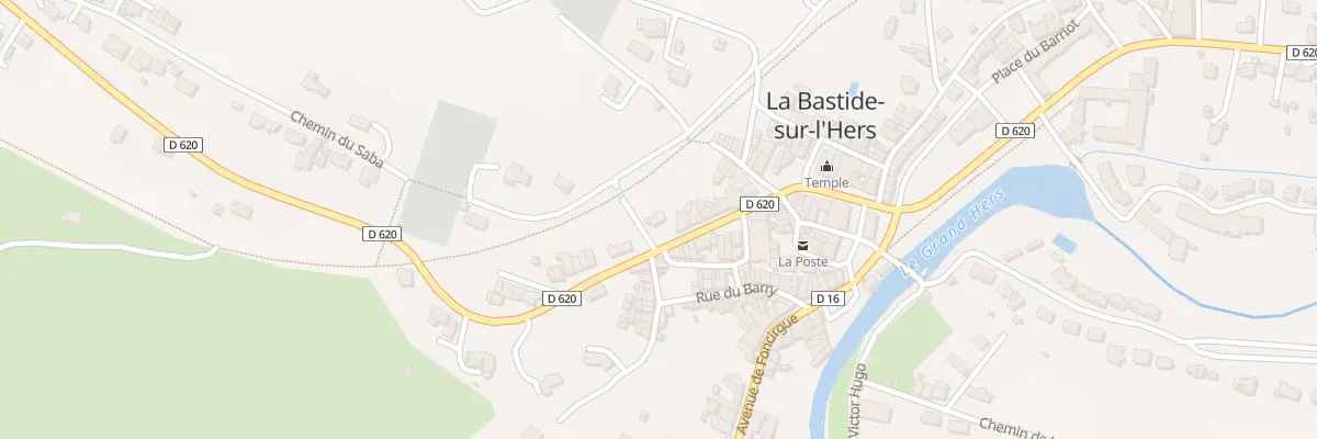 Plan du 200 Bramefam à La Bastide-sur-l’Hers