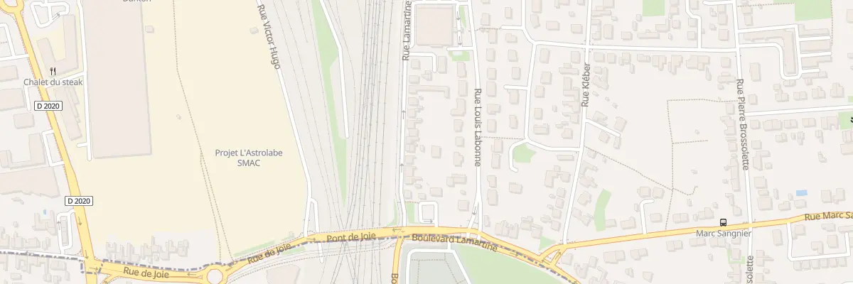 Plan du 10B Rue Lamartine à Fleury-les-Aubrais