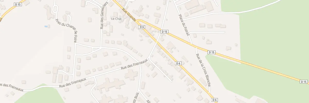 Plan du 42 Rue Grande à Bonnat