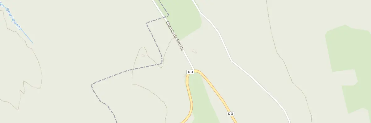 Plan du 55 Che de Sinzèle à Estal