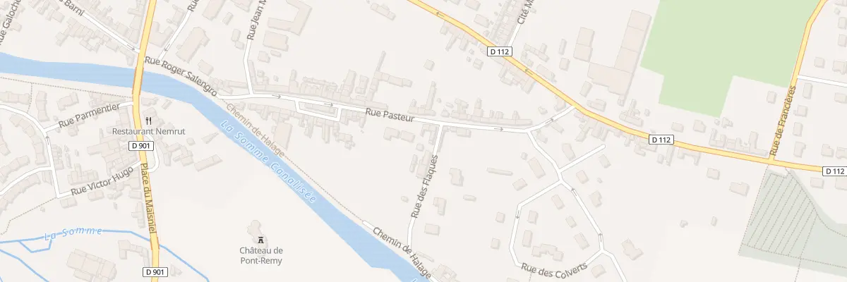 Plan du 12 Rue Pasteur à Pont-Remy