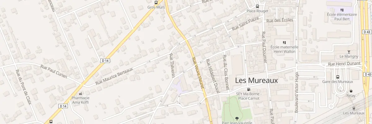 Plan du 34 Rue Masson aux Mureaux