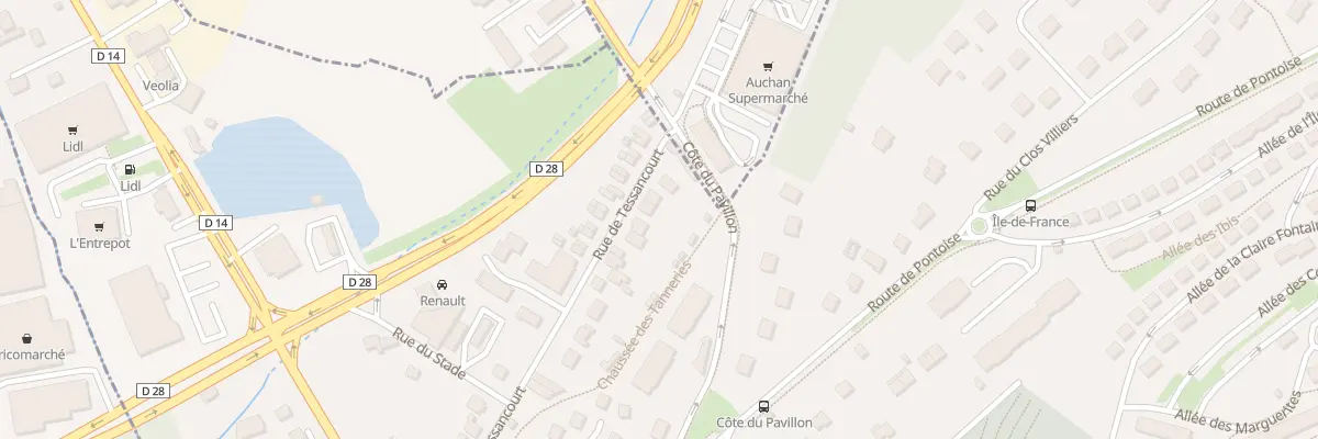 Plan du 70 Rue de Tessancourt à Meulan-en-Yvelines