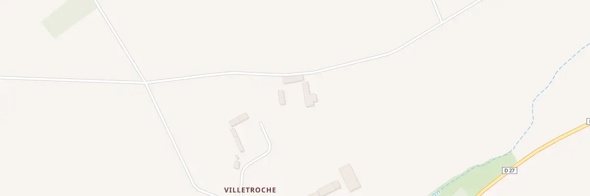 Plan du 5189 Villetroche à Paudy