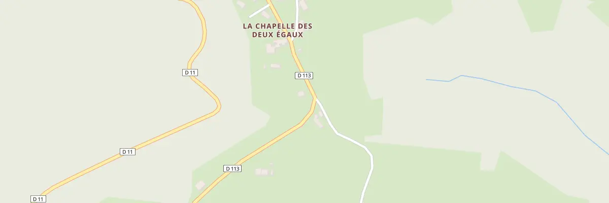 Plan du 3 La Chapelle des Deux Egaux à Saint-Bonnet-Elvert