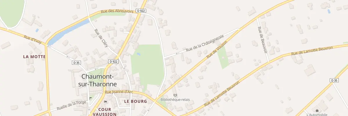 Plan du 6 Rue de Bel Air à Chaumont-sur-Tharonne
