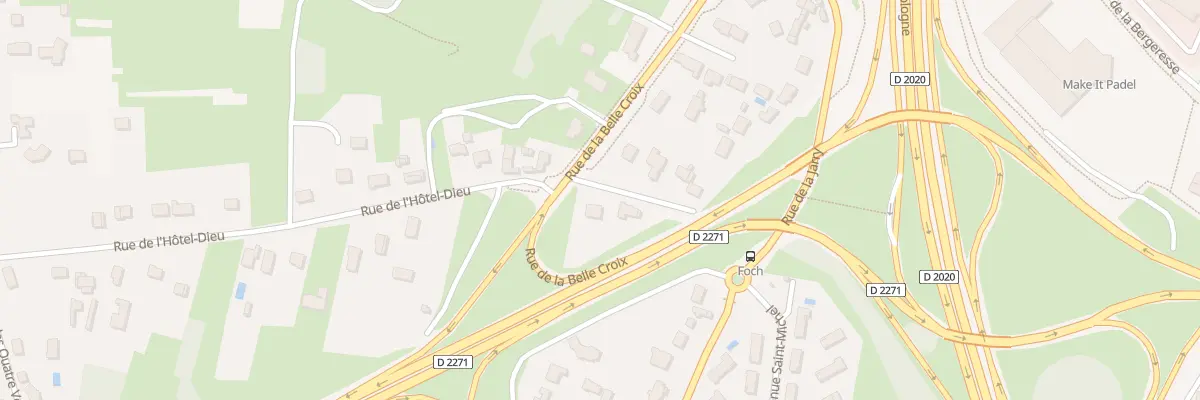 Plan du 127 Rue de l’Hôtel Dieu à Olivet